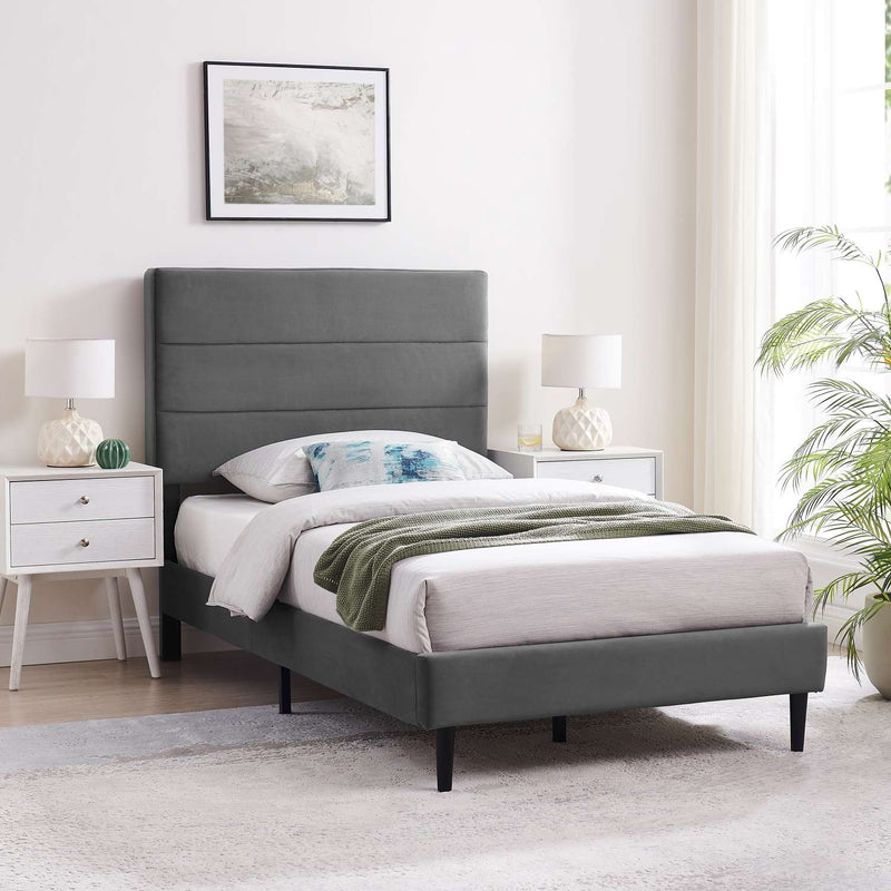 Nori 3-piece Twin Bed - Grey 