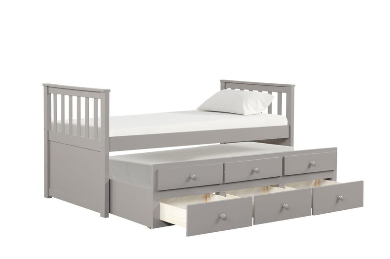 Leons trundle store bed