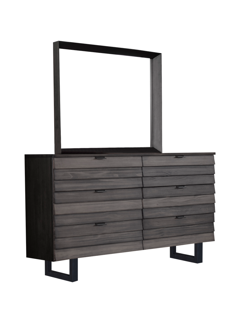 Urban 6 Drawer Dresser Graphite Leon's