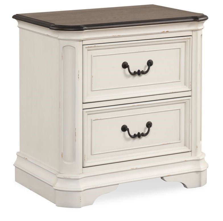 Macey Night Table - White