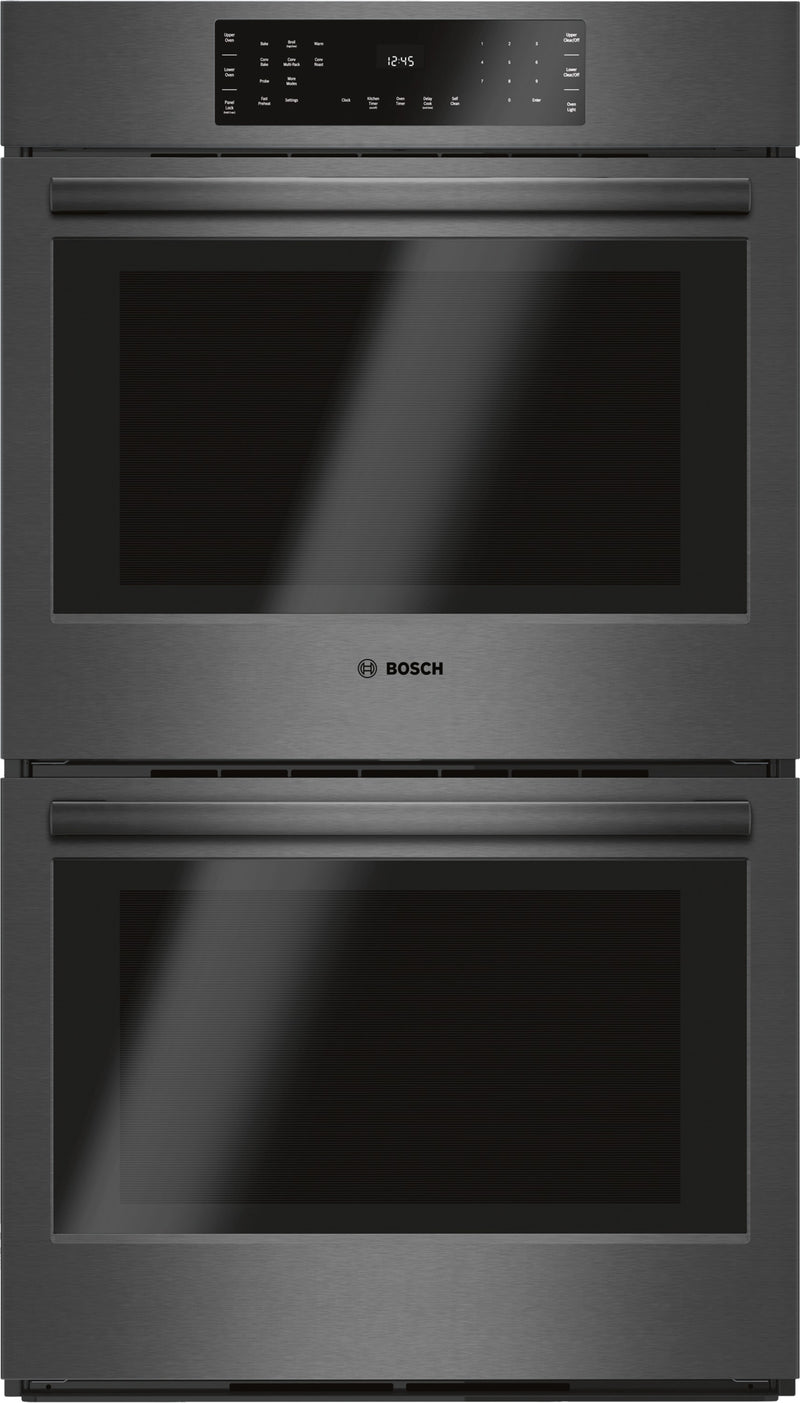 Bosch Black Stainless Steel 800 Series 30 Inch Built In Double