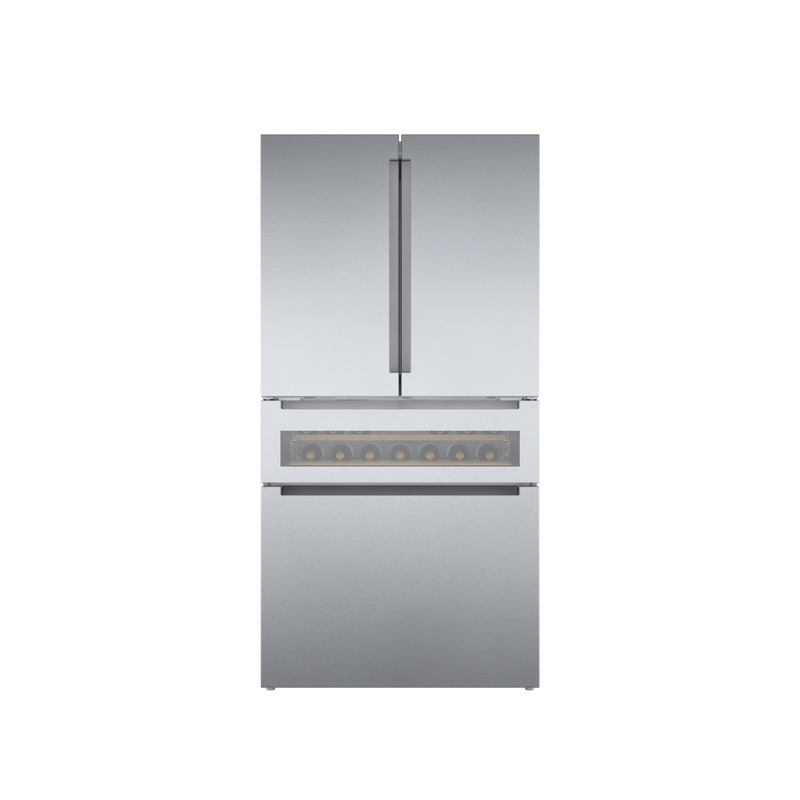 Bosch Stainless Steel Counter Depth French Door Refrigerator with