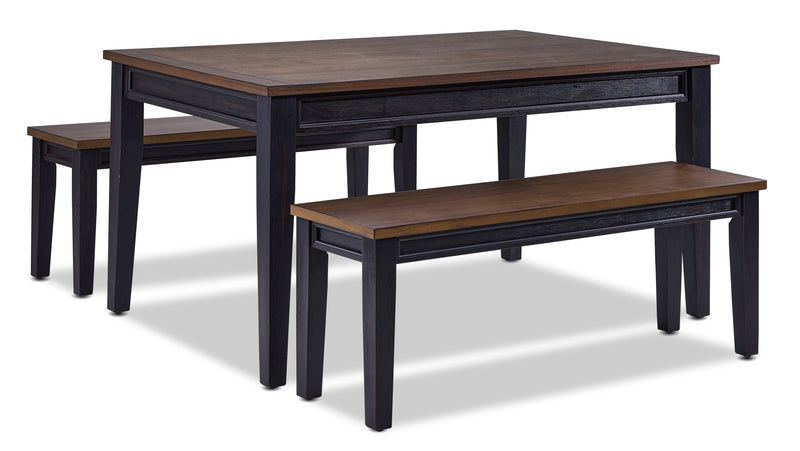 Raven noir best sale dining set