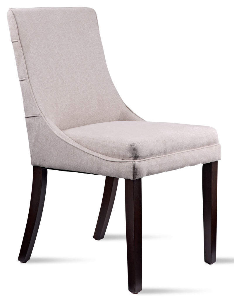 Zyer Dining Chair Beige Merlot Leon s