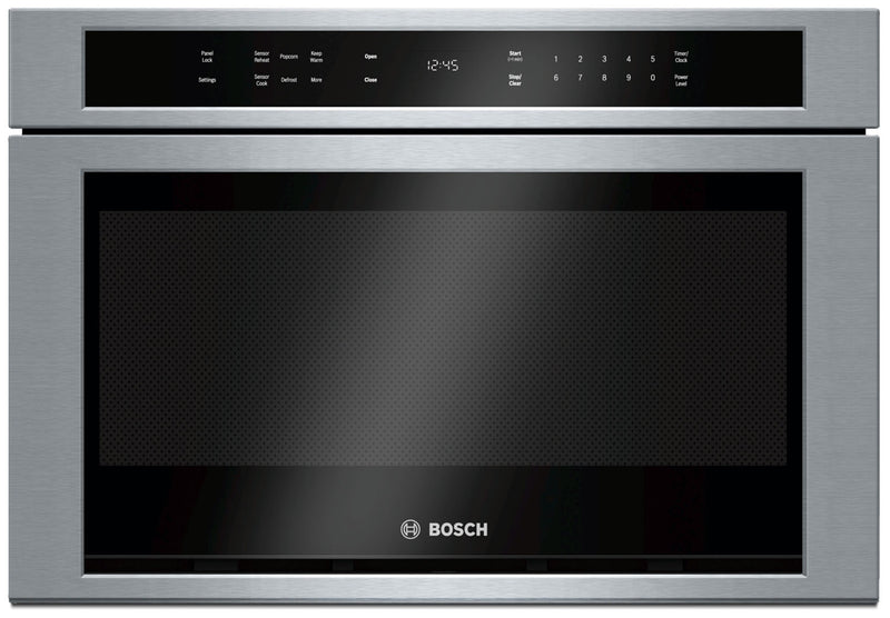 Bosch Stainless Steel Built In Drawer Microwave 1.2 Cu. Ft