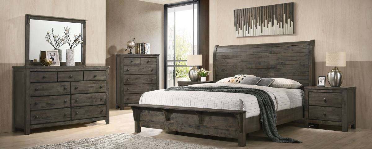 Leons king deals bedroom set