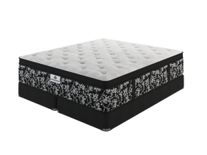 Kingsdown Summerset Plush Euro Top King Mattress and Split Boxspring Set