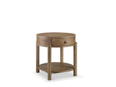 Hadleigh End Table - Honey Brown Finish