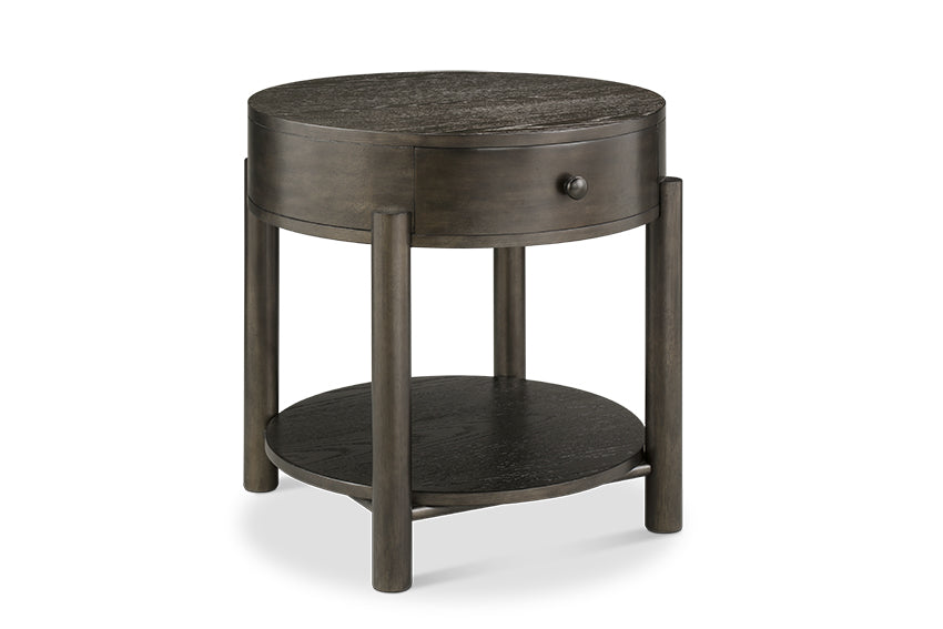 Hadleigh End Table - Coffee Bean Black Finish