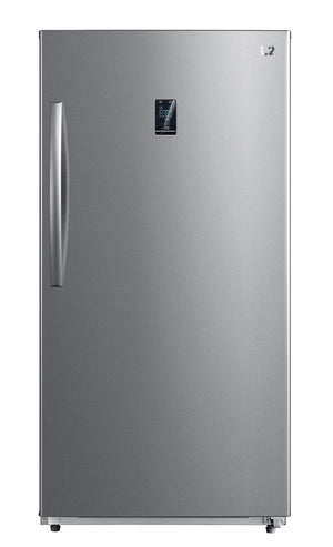 L2 Stainless Steel Upright Freezer and Convertible Fridge (17 Cu. Ft) - LRU17B6ASS