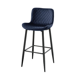 Nya Bar Stool - Blue - Set of Two