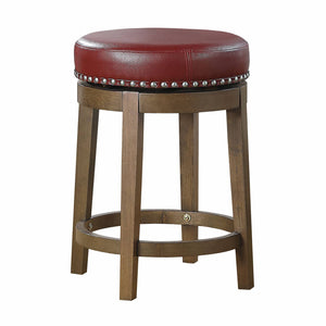 Westby Counter Stool - Red - Set of Two