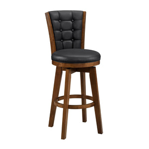 Medford Bar Stool - Black, Brown - Set of Two