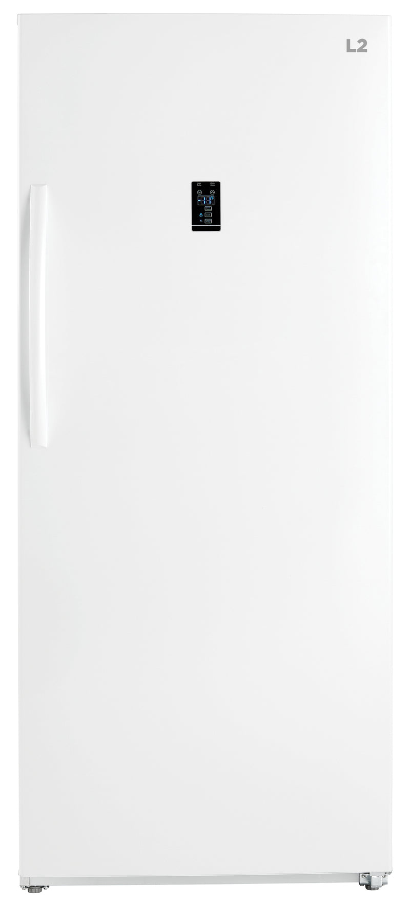 L2 White Upright Freezer and Convertible Fridge (21 Cu. Ft ...
