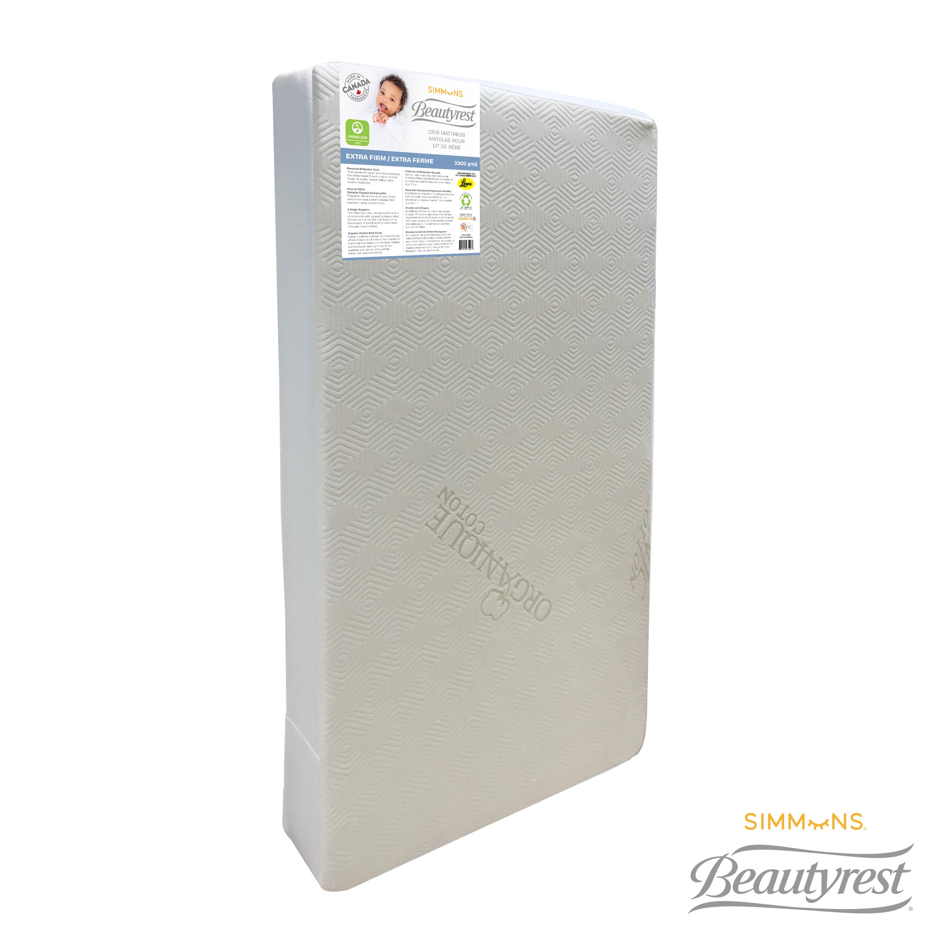 Sealy extra firm crib mattress online