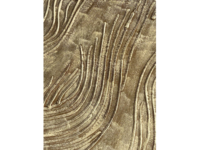 Fresh Perspective Textured Art - Light Brown/Gold