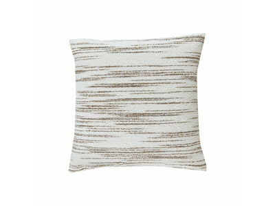 Fresh Perspective Stripe Decorative Cushion -Beige