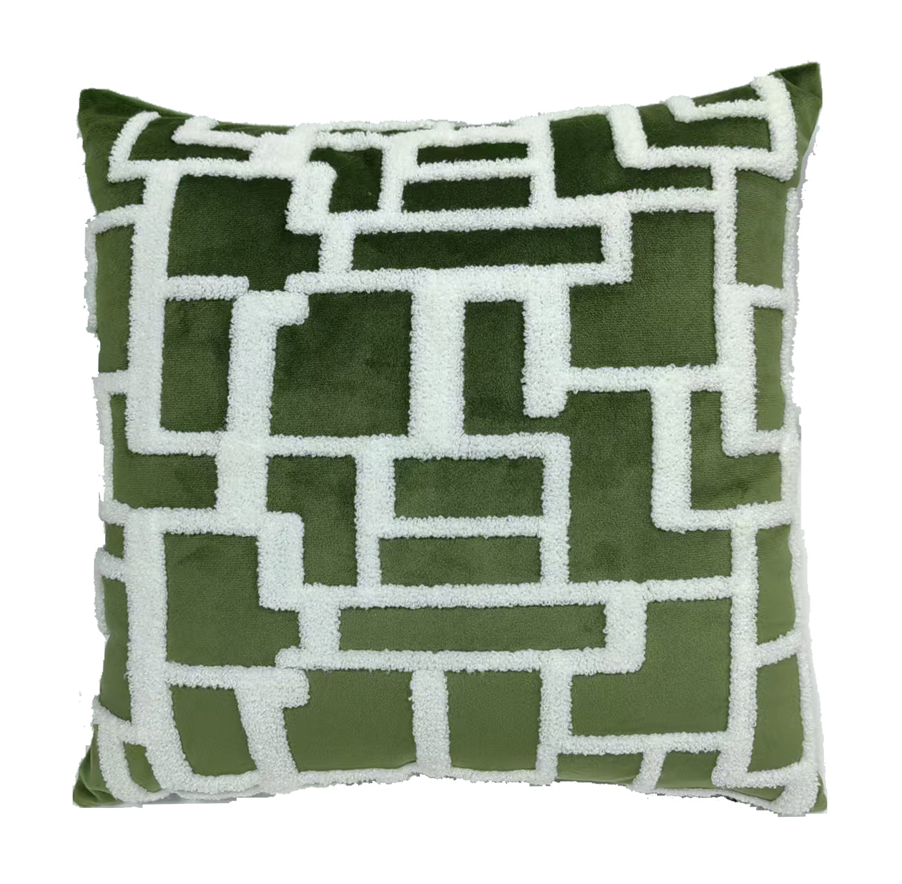 Whimsical Touches 18" x 18" Cushion - Green