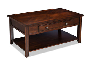 Linden Lift -Top Coffee Table - Cherry