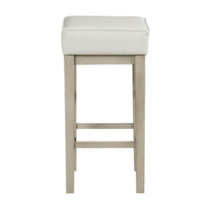 Pittsville Bar Stool - Antique White - Set of Two