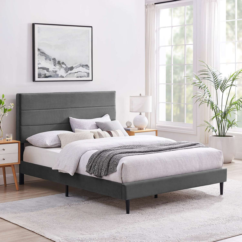 Nori 3-Piece Queen Bed - Grey | Leon's