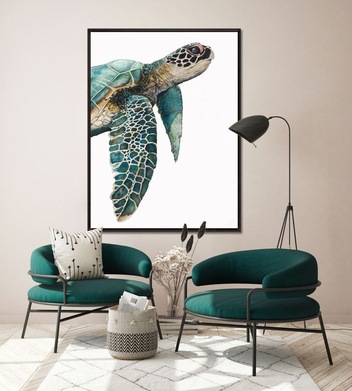 Skildpadde Framed Wall Art - 36 x 48 | Leon's