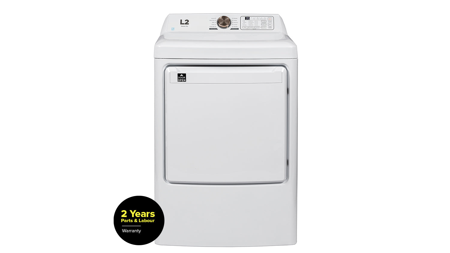Whirlpool White Electric Dryer (7.0 Cu.Ft.) - YWED4815EW | Leon's