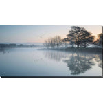 Lost In The Lake Canvas Wall Art - 20 X 40