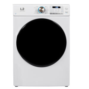 L2 White Electric Dryer with French Display (8.0 Cu. Ft) - LE52N3AWWFR