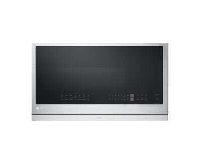 LG Smudge-Proof Stainless Steel Smart Wi-Fi Enabled Over-the-Range Microwave with ExtendaVent® 2.0 & EasyClean® (2.1 cu. ft.) - MVEL2137F