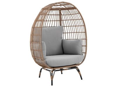 Baffin Indoor/Outdoor Egg Chair - Tan/Grey