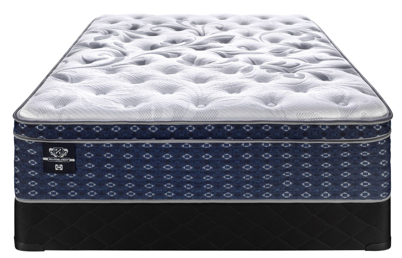 Sealy Posturepedic® Palatial Crest® Dara Firm Eurotop Full Mattress and Boxspring Set