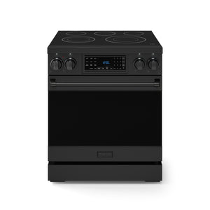 Thor Kitchen Black Stainless Steel Freestanding Professional Electric Range|Gordon Ramsay Series (4.55 cu.ft.) - RSE30B