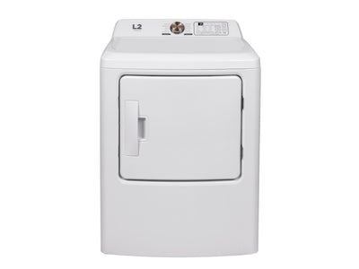 L2 White Electric Dryer (6.7 Cu. Ft) - LE43A3AWW