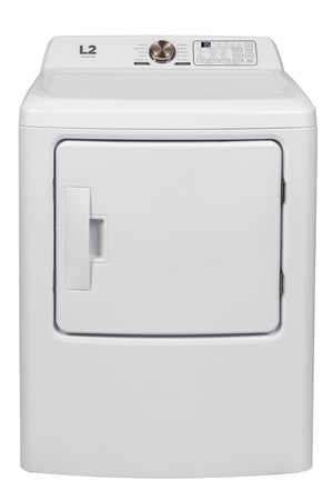 L2 White Electric Dryer (6.7 Cu. Ft) - LE43A3AWW