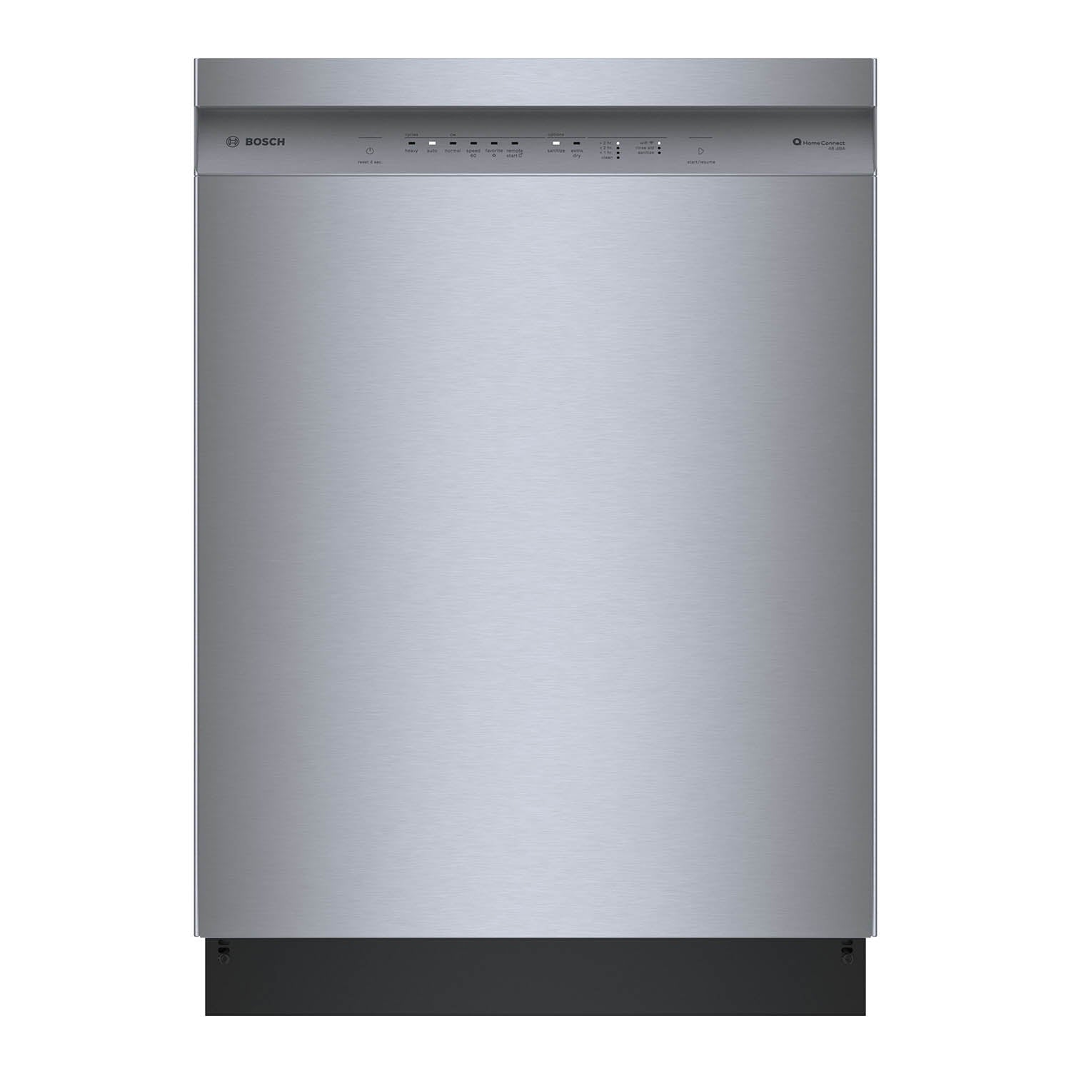 Bosch Fingerprint Resistant Stainless Steel 24 Inch Smart Built In