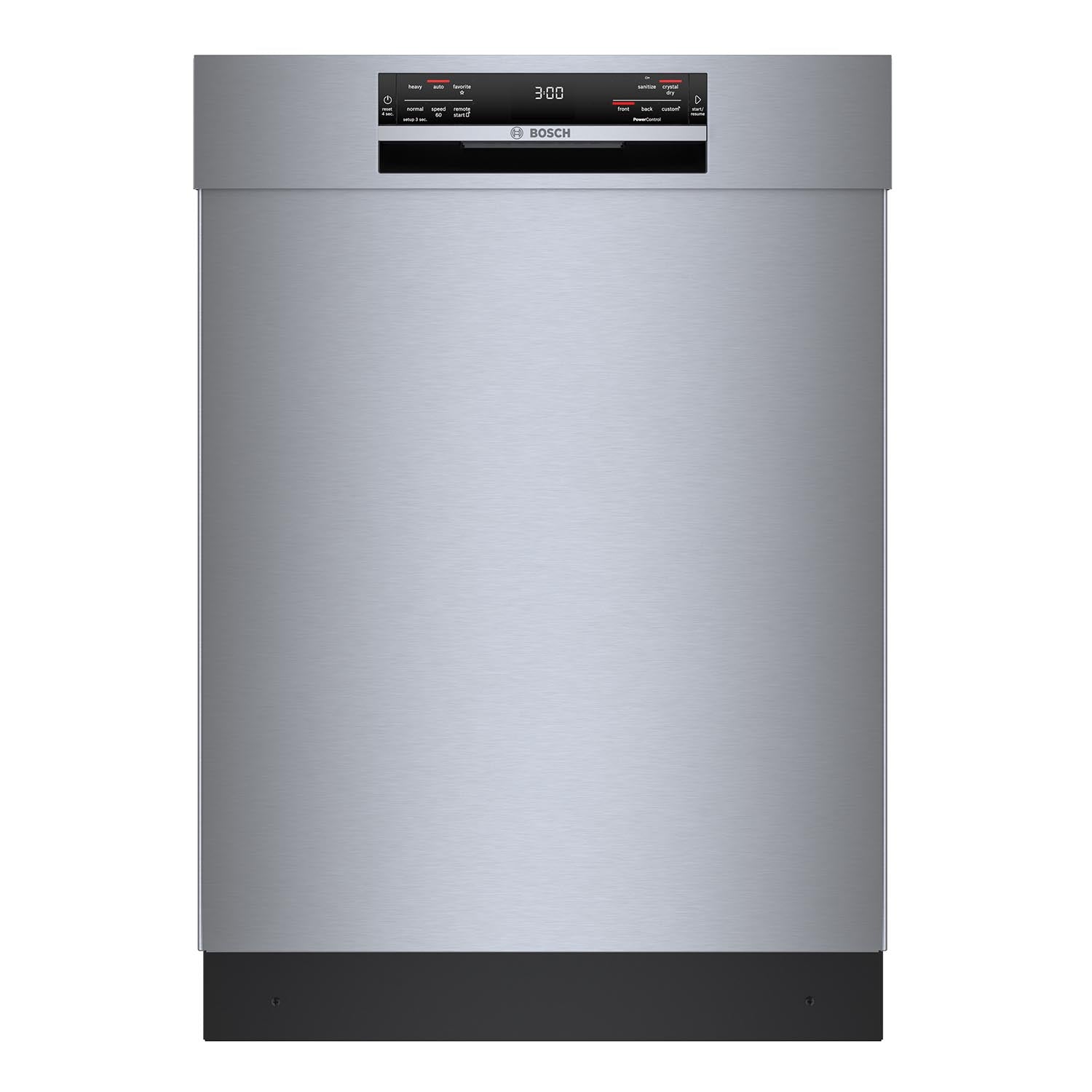 Bosch Fingerprint Resistant Stainless Steel 24 Inch Smart Built In