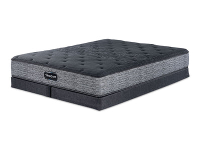 Beautyrest Countess Tight Top Firm King Mattress and Low Profile Boxspring Set