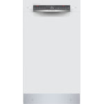 Bosch White 300 Series Smart 18" Dishwasher with 3rd Rack - SPE53C52UC