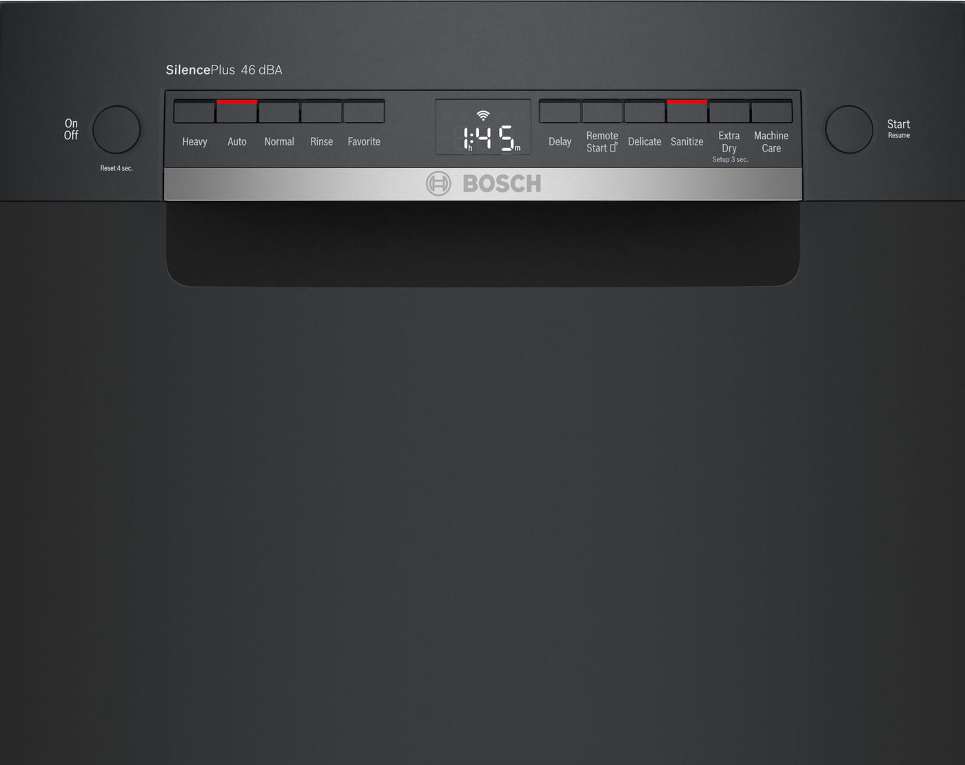 Bosch Black 300 Series Smart 18" Dishwasher with 3rd Rack - SPE53C56UC