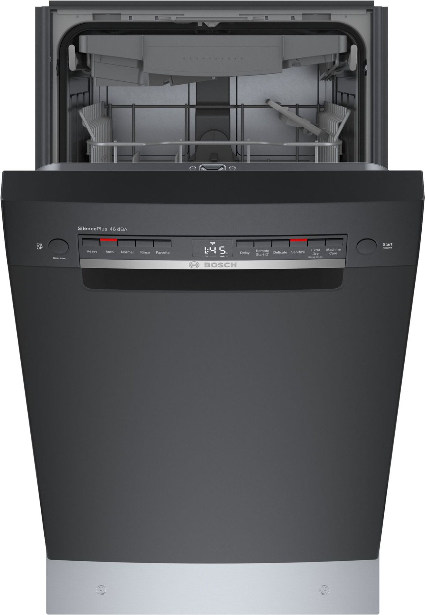 Bosch Black 300 Series Smart 18" Dishwasher with 3rd Rack - SPE53C56UC