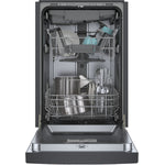 Bosch Black 300 Series Smart 18" Dishwasher with 3rd Rack - SPE53C56UC