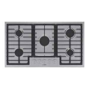 Bosch Stainless Steel 36" 500 Series Gas Cooktop - NGM5659UC