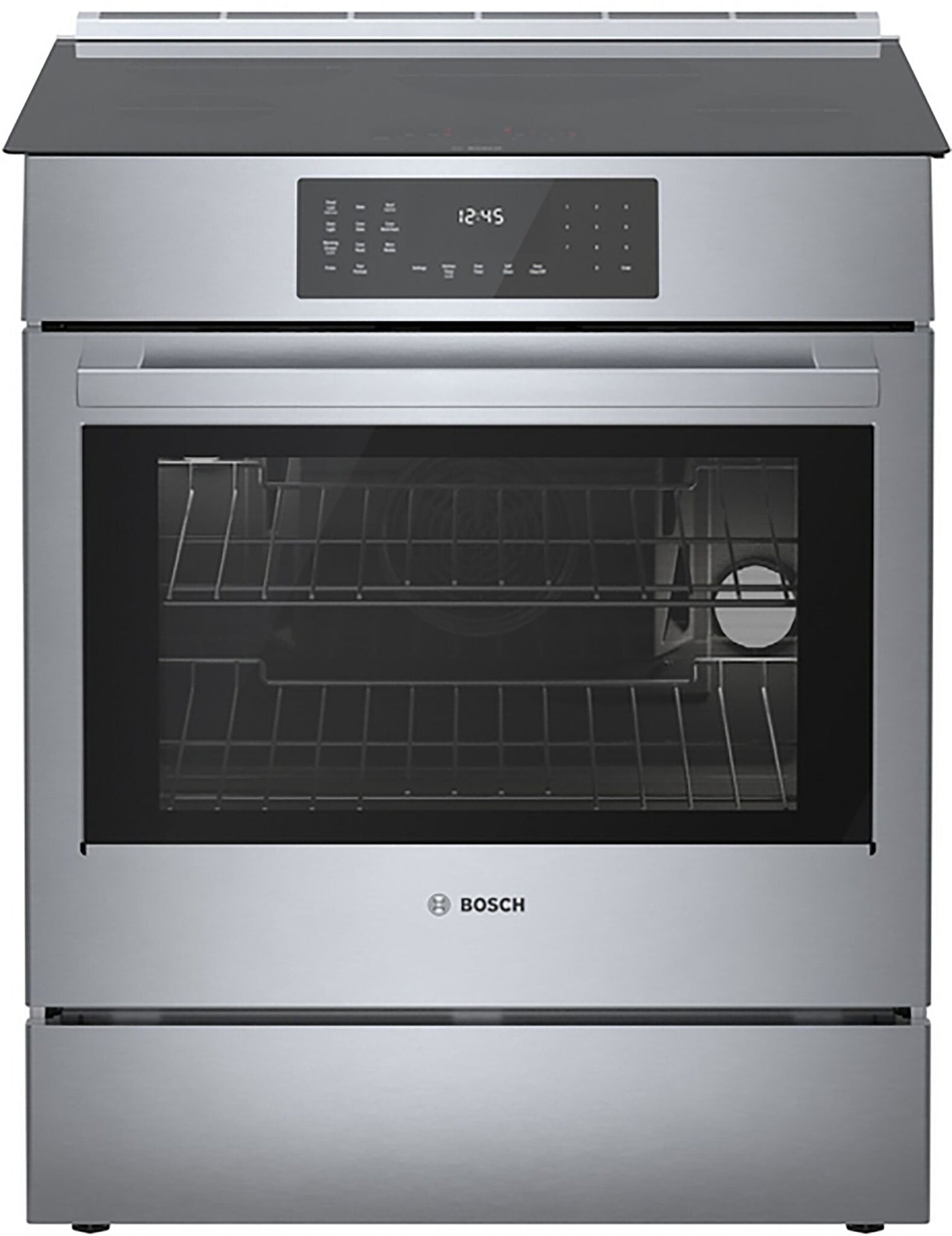 Bosch Stainless Steel Slide-In Induction Convection Range (4.6 Cu.Ft) - HII8057C