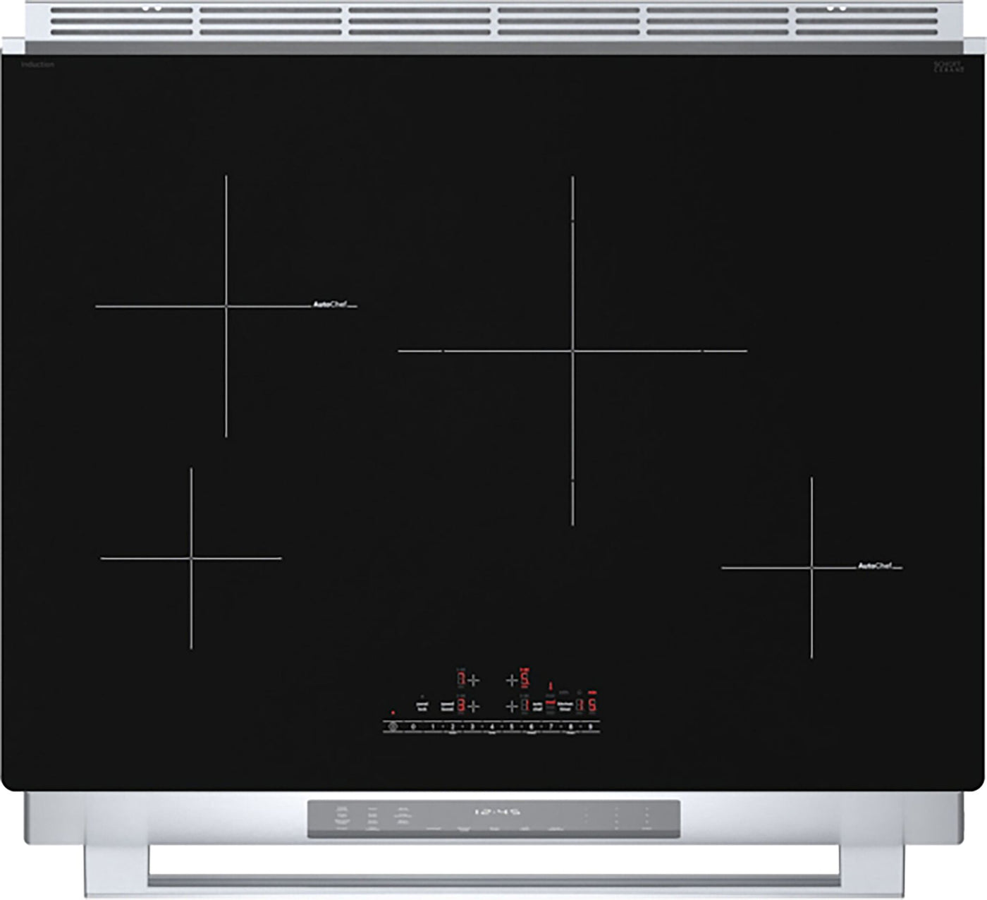 Bosch Stainless Steel Slide-In Induction Convection Range (4.6 Cu.Ft) - HII8057C