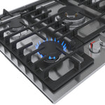 Bosch Stainless Steel 30" 800 Series Gas Cooktop - NGM8059UC