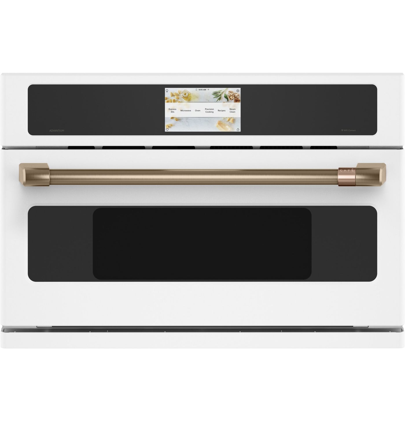 Café™ Matte White Smart 30" Five-in-One Oven with 120V Advantium® Technology (1.7 Cu. Ft.) - CSB913P4NW2