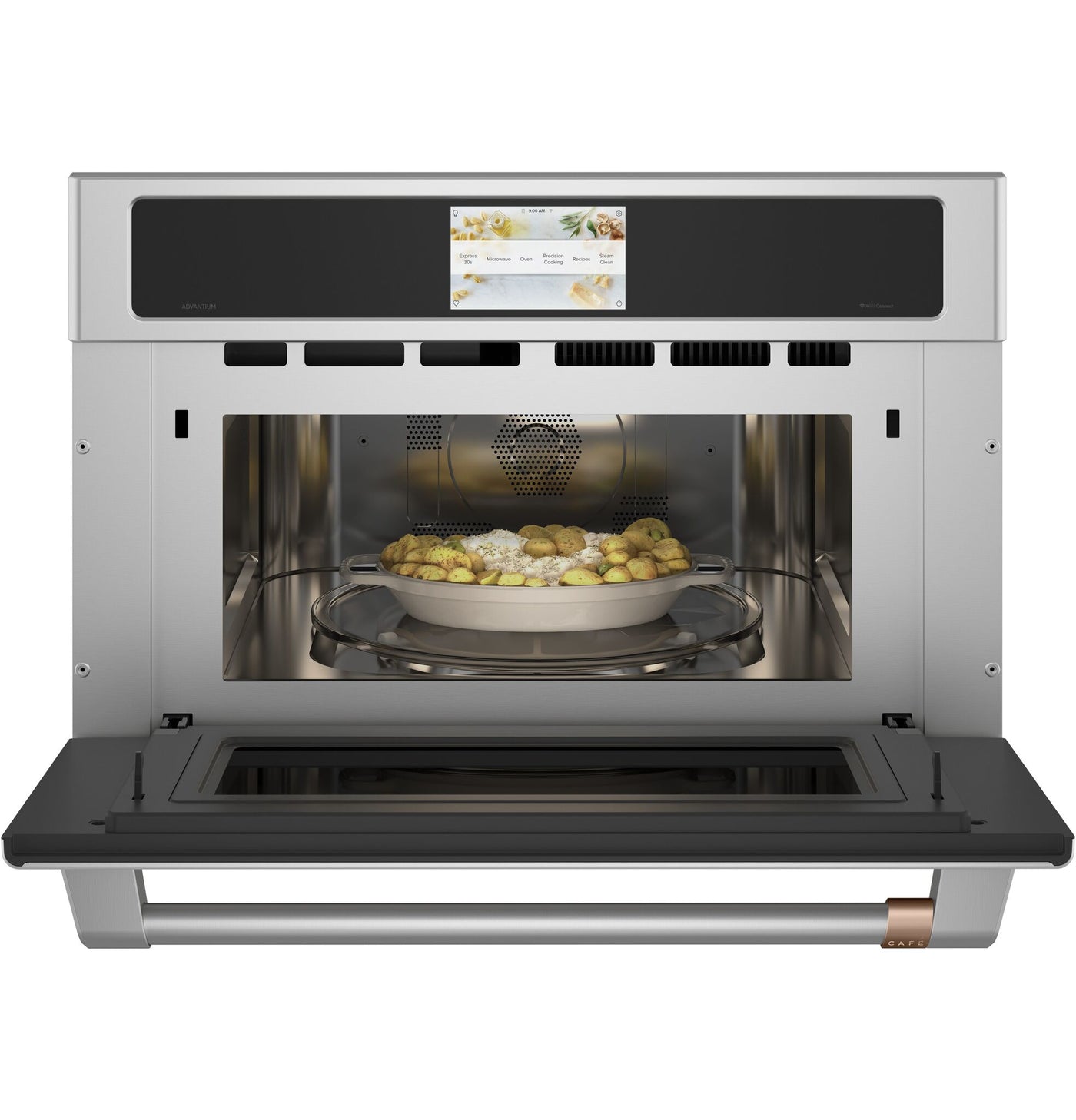 Café™ Stainless Steel Smart 30" Five-in-One Oven with 120V Advantium® Technology (1.7 Cu.Ft.) - CSB913P2NS1