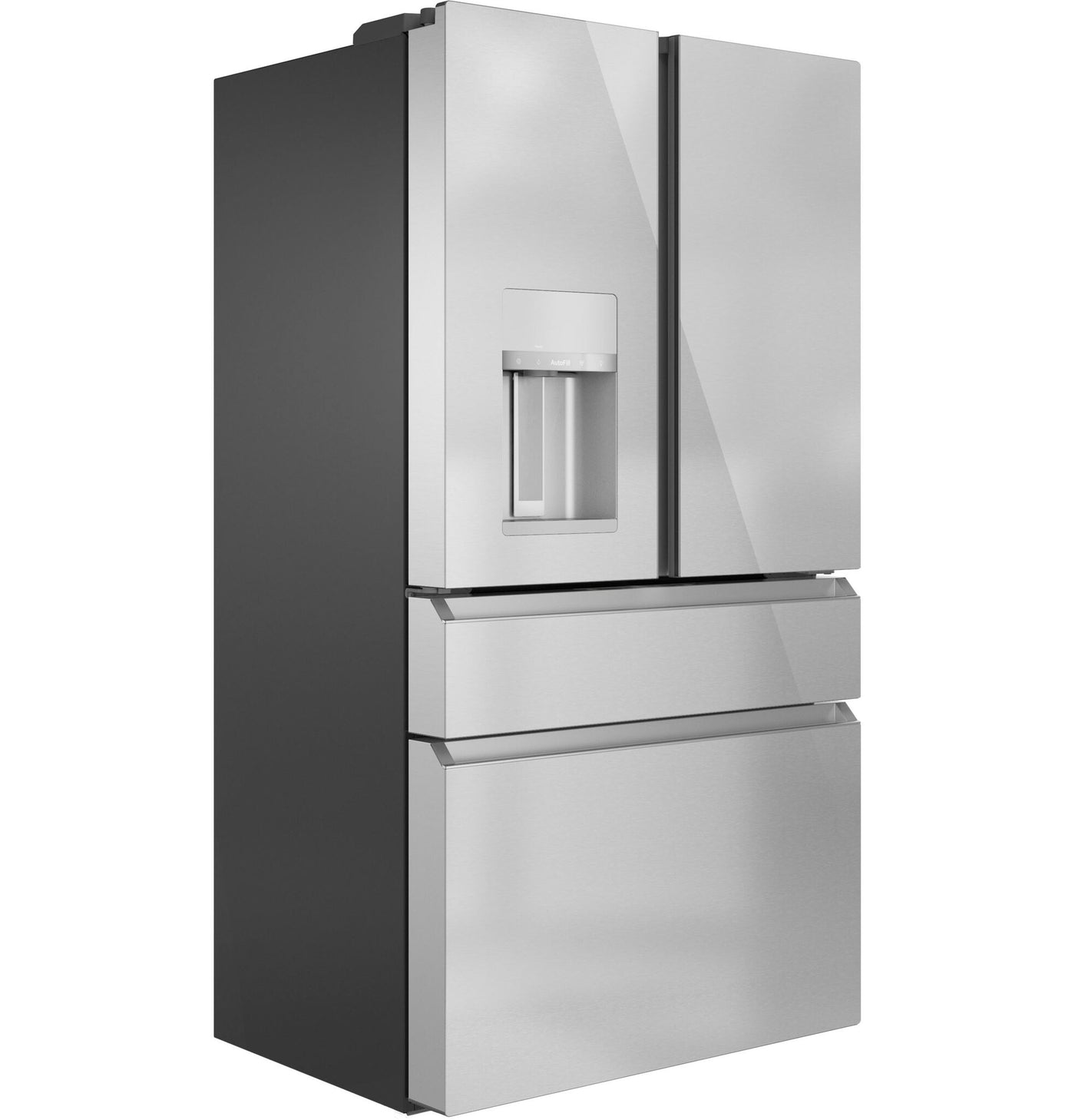 Café Platinum Glass Smart Counter-Depth 4-Door French-Door Refrigerator (22.3Cu.Ft.) - CXE22DM5PS5