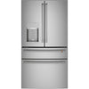 Café Stainless Steel Smart Counter-Depth 4-Door French-Door Refrigerator (22.3 Cu.Ft.) - CXE22DP2PS1